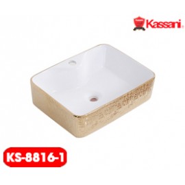 CHẬU LAVABO ĐẶT BÀN KASSANI 8816-1 CHẬU LAVABO ĐẶT BÀN KASSANI 8816-1